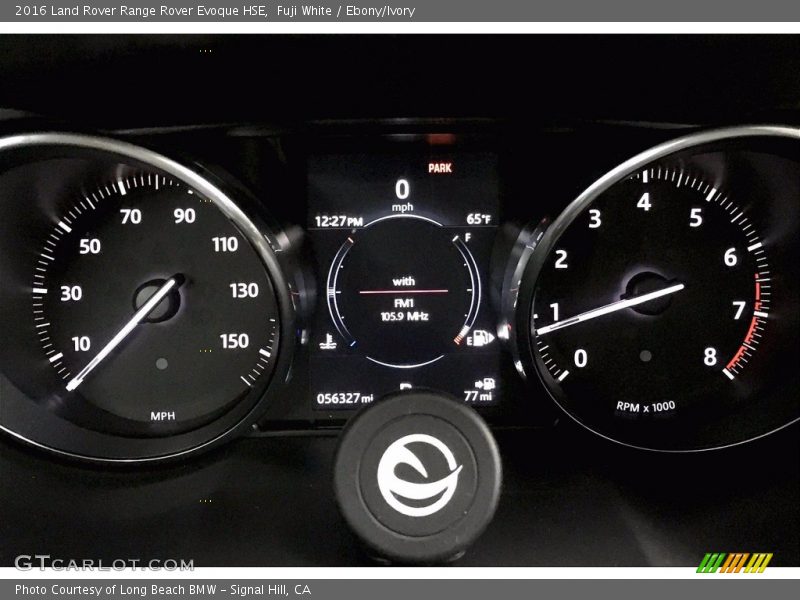 Fuji White / Ebony/Ivory 2016 Land Rover Range Rover Evoque HSE
