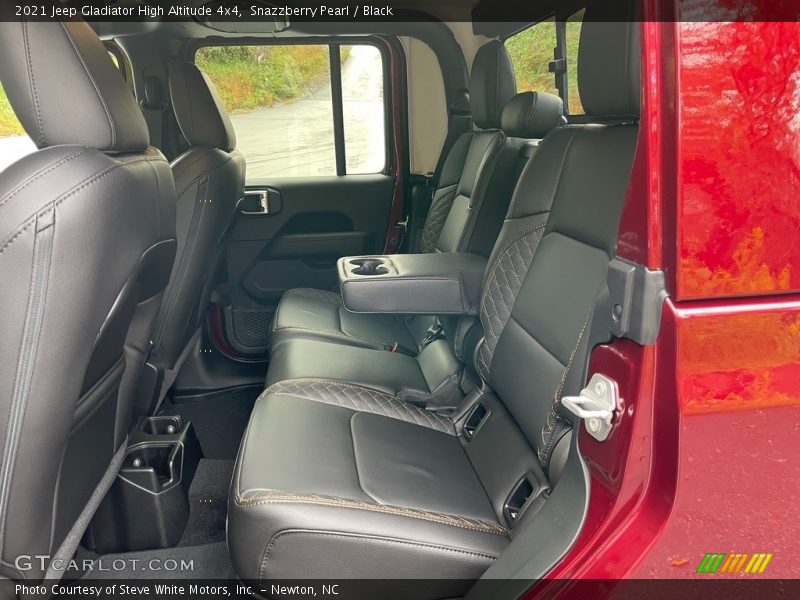 Rear Seat of 2021 Gladiator High Altitude 4x4