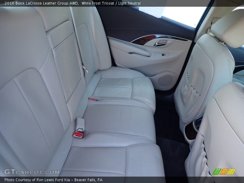 Rear Seat of 2016 LaCrosse Leather Group AWD