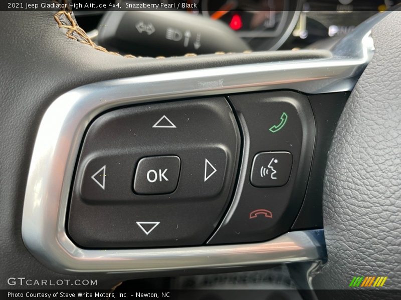  2021 Gladiator High Altitude 4x4 Steering Wheel