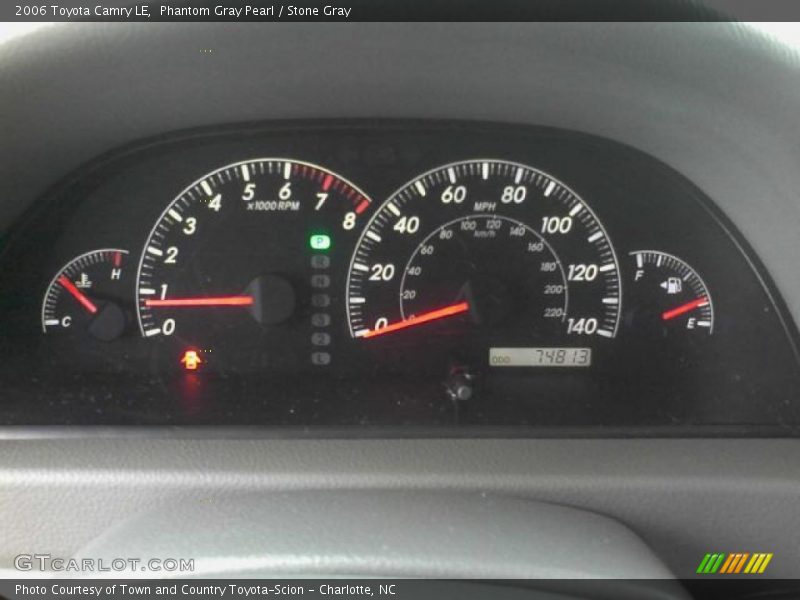 Phantom Gray Pearl / Stone Gray 2006 Toyota Camry LE