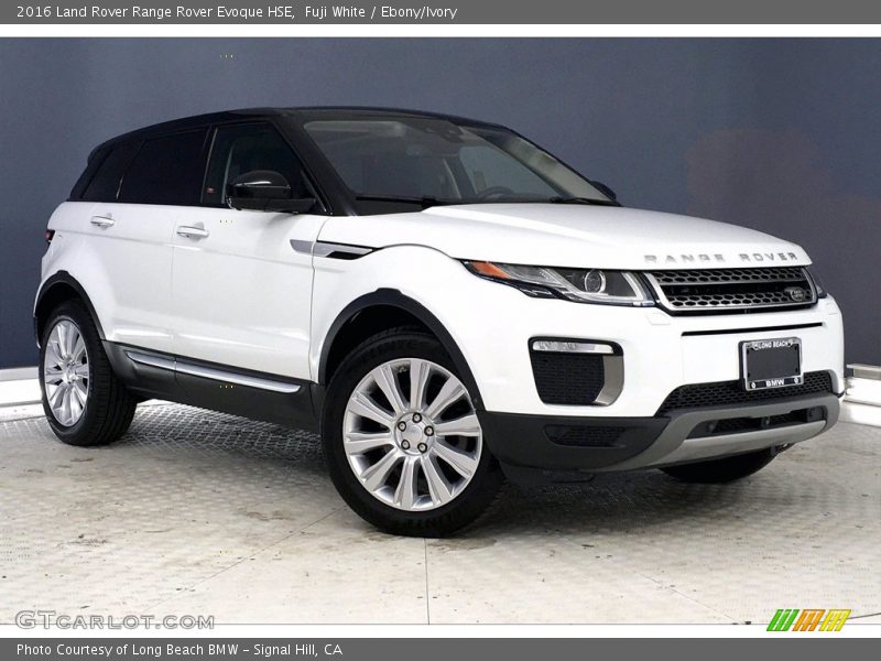 Fuji White / Ebony/Ivory 2016 Land Rover Range Rover Evoque HSE