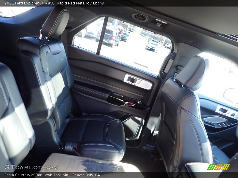 Rapid Red Metallic / Ebony 2021 Ford Explorer ST 4WD