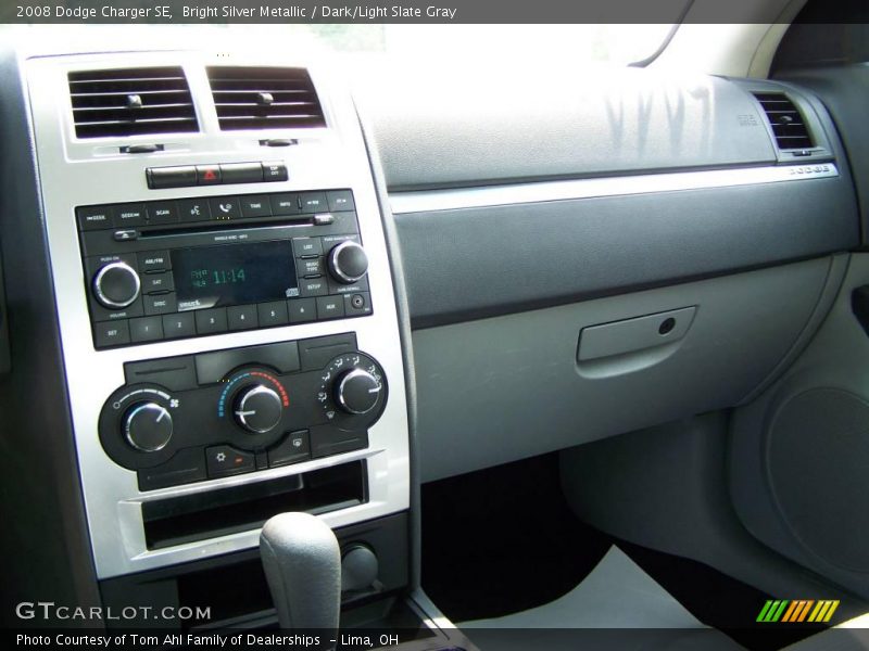 Bright Silver Metallic / Dark/Light Slate Gray 2008 Dodge Charger SE