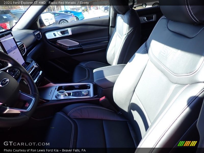 Rapid Red Metallic / Ebony 2021 Ford Explorer ST 4WD