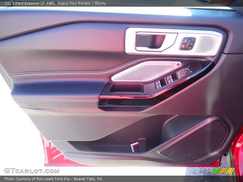 Rapid Red Metallic / Ebony 2021 Ford Explorer ST 4WD