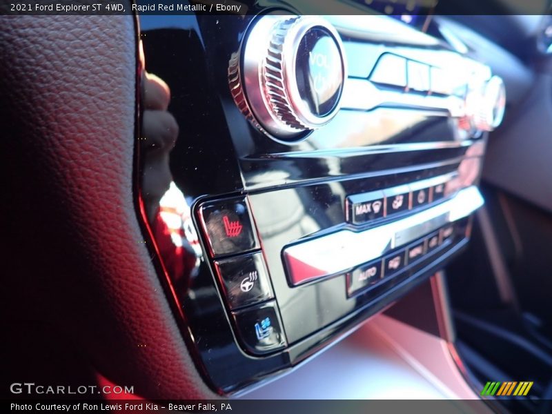 Rapid Red Metallic / Ebony 2021 Ford Explorer ST 4WD