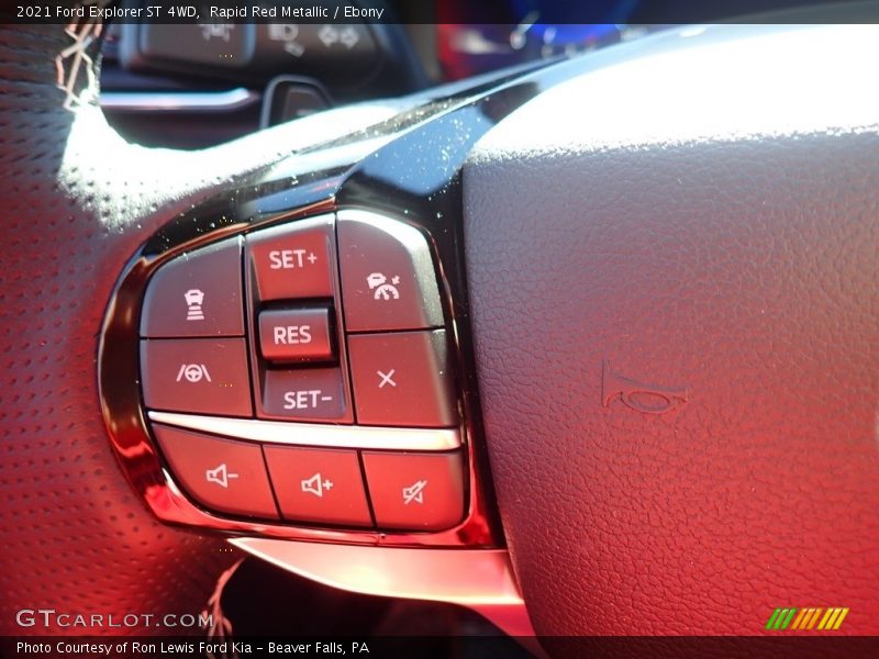  2021 Explorer ST 4WD Steering Wheel