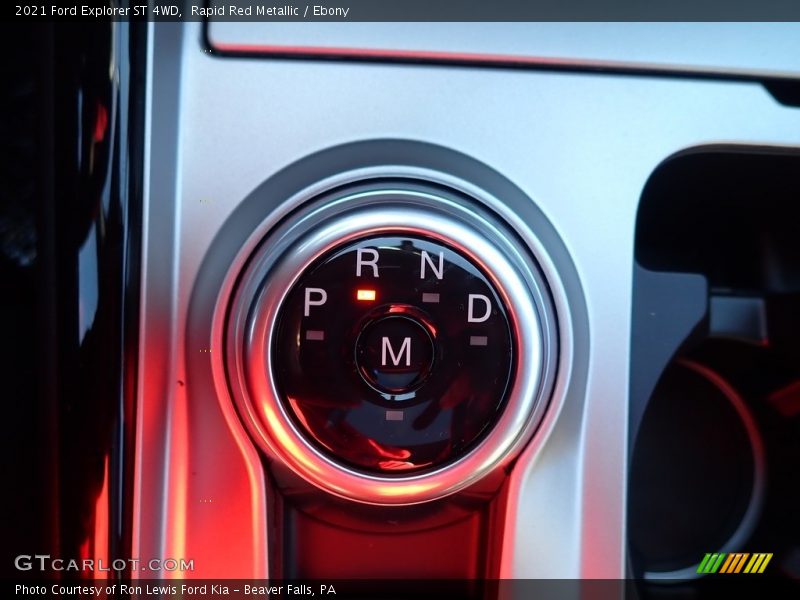  2021 Explorer ST 4WD 10 Speed Automatic Shifter