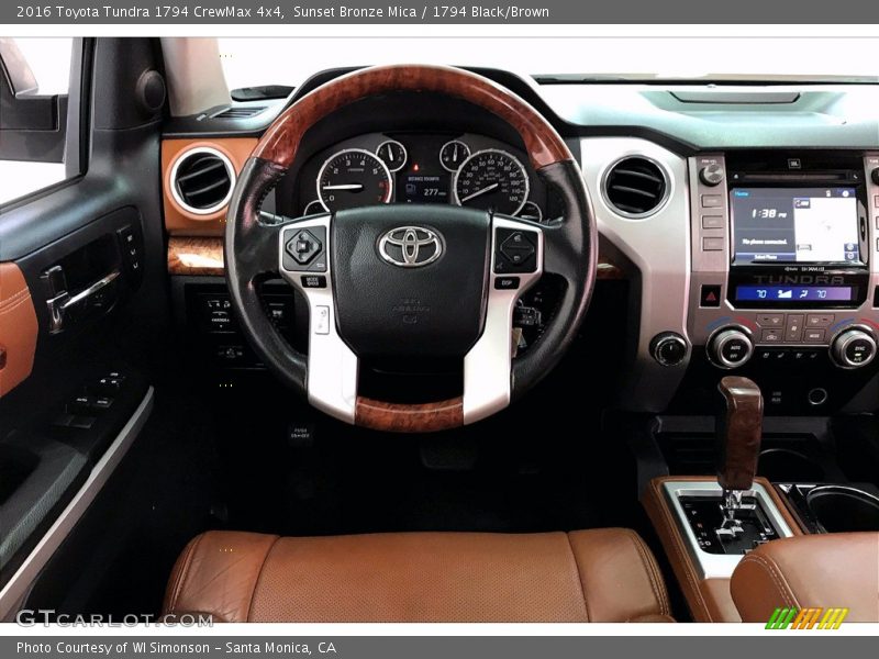 Dashboard of 2016 Tundra 1794 CrewMax 4x4