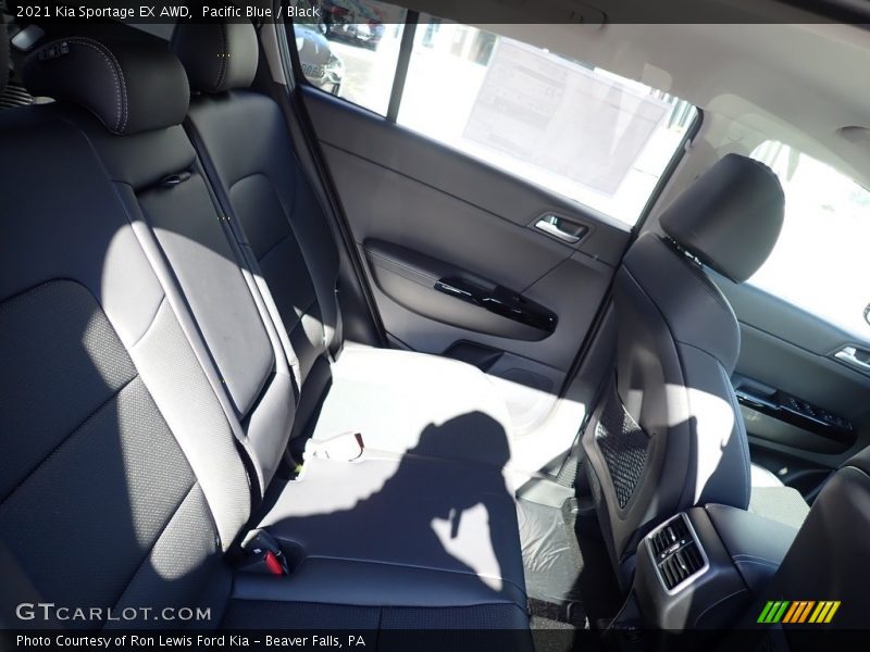 Pacific Blue / Black 2021 Kia Sportage EX AWD