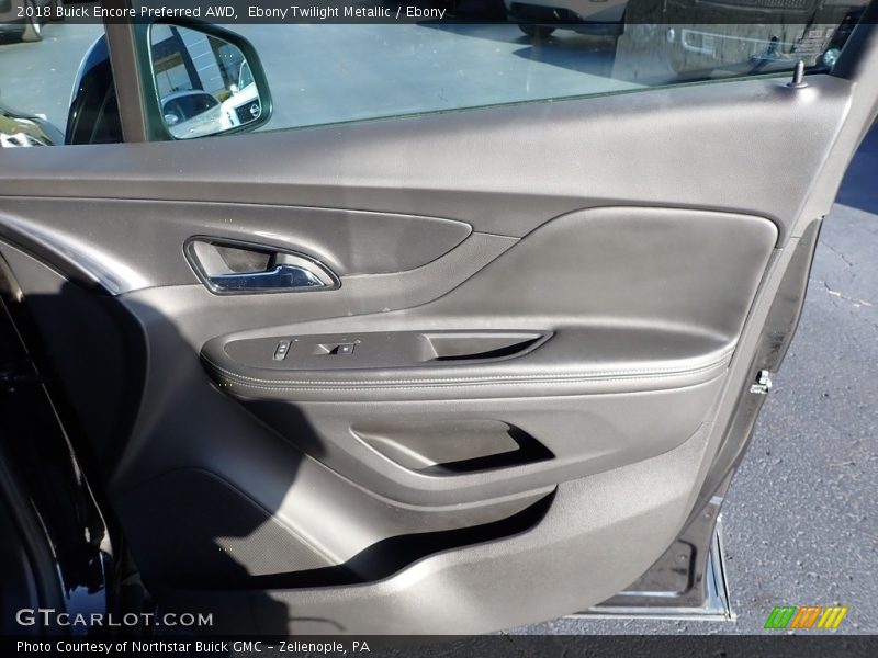 Ebony Twilight Metallic / Ebony 2018 Buick Encore Preferred AWD