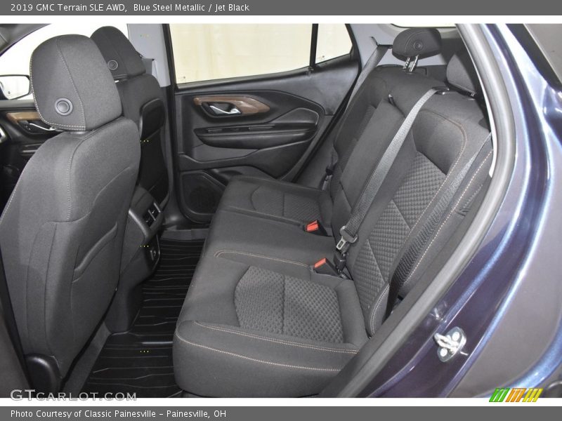 Blue Steel Metallic / Jet Black 2019 GMC Terrain SLE AWD