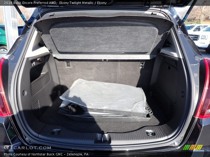 Ebony Twilight Metallic / Ebony 2018 Buick Encore Preferred AWD