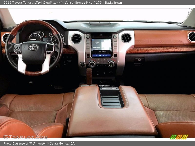 Dashboard of 2016 Tundra 1794 CrewMax 4x4