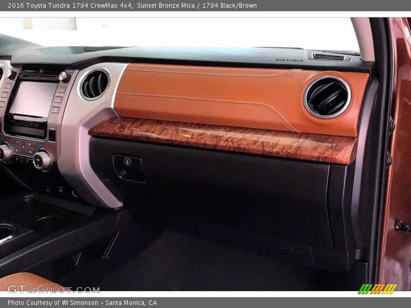 Dashboard of 2016 Tundra 1794 CrewMax 4x4