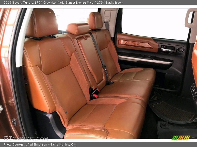 Rear Seat of 2016 Tundra 1794 CrewMax 4x4