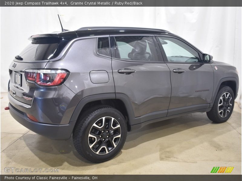 Granite Crystal Metallic / Ruby Red/Black 2020 Jeep Compass Trailhawk 4x4