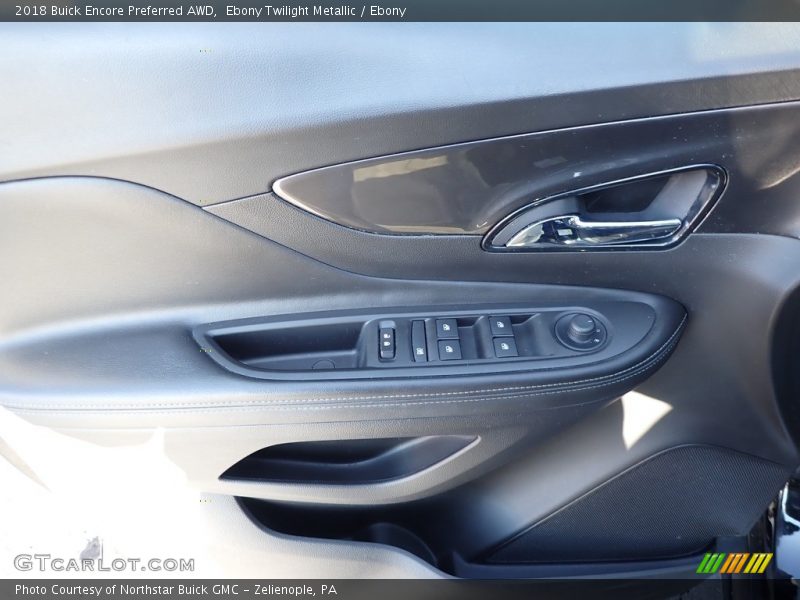 Ebony Twilight Metallic / Ebony 2018 Buick Encore Preferred AWD
