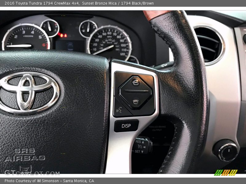  2016 Tundra 1794 CrewMax 4x4 Steering Wheel