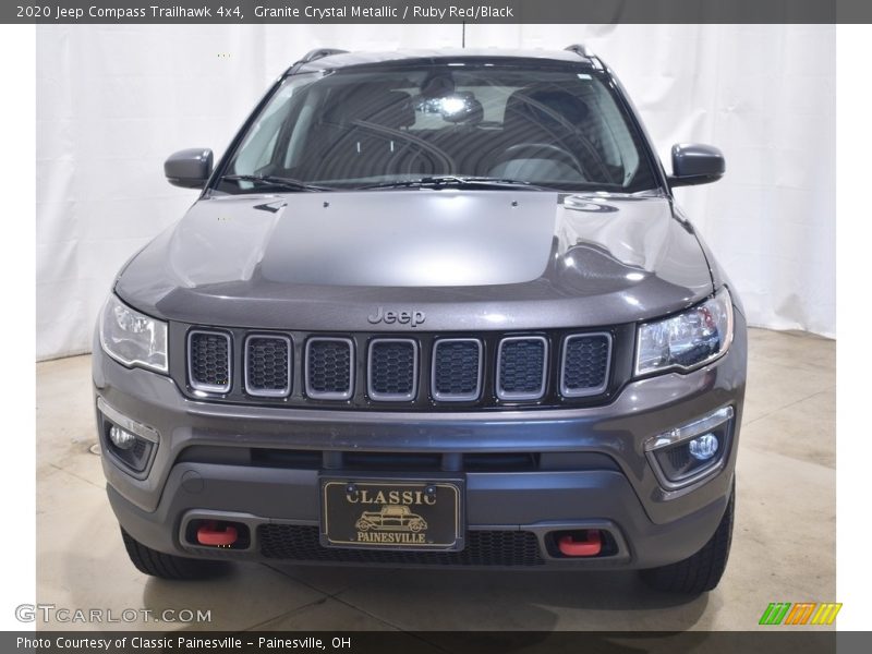 Granite Crystal Metallic / Ruby Red/Black 2020 Jeep Compass Trailhawk 4x4