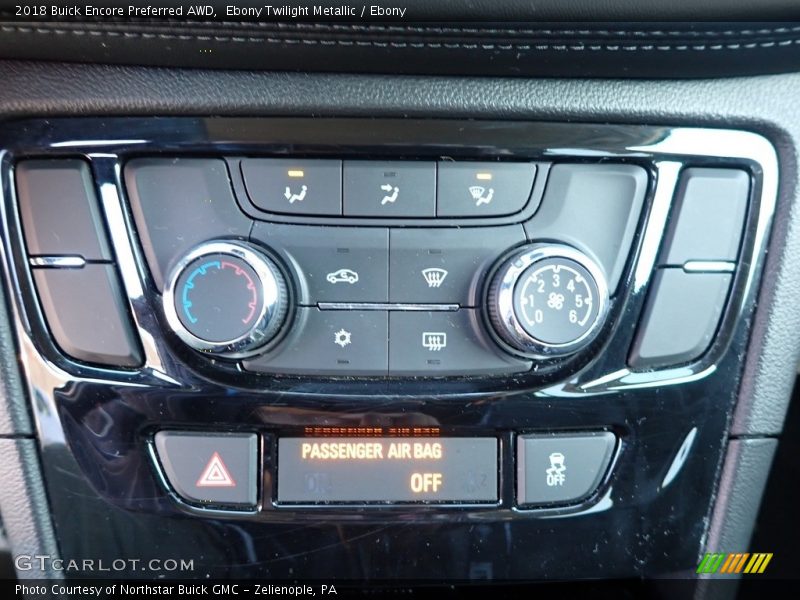 Ebony Twilight Metallic / Ebony 2018 Buick Encore Preferred AWD