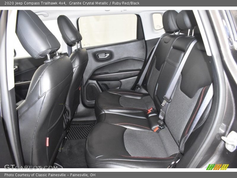 Rear Seat of 2020 Compass Trailhawk 4x4