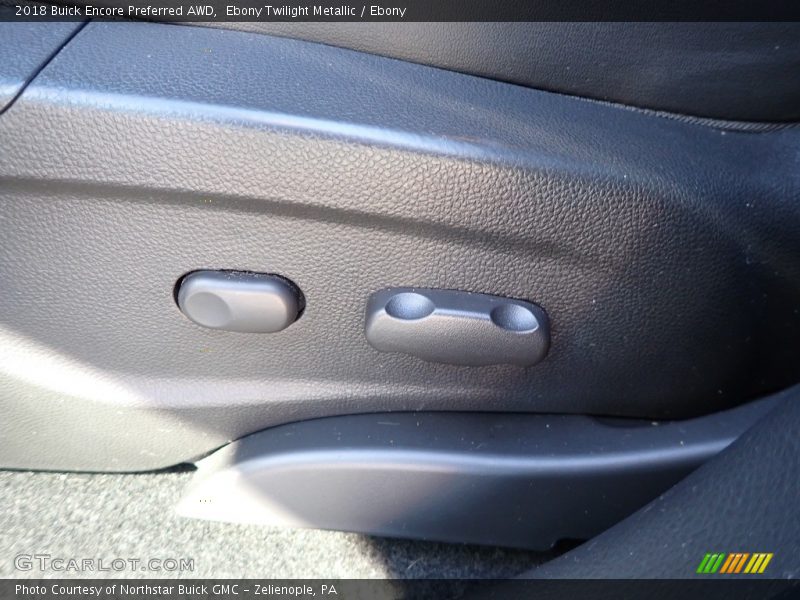 Ebony Twilight Metallic / Ebony 2018 Buick Encore Preferred AWD