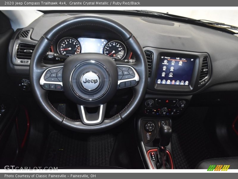 Granite Crystal Metallic / Ruby Red/Black 2020 Jeep Compass Trailhawk 4x4