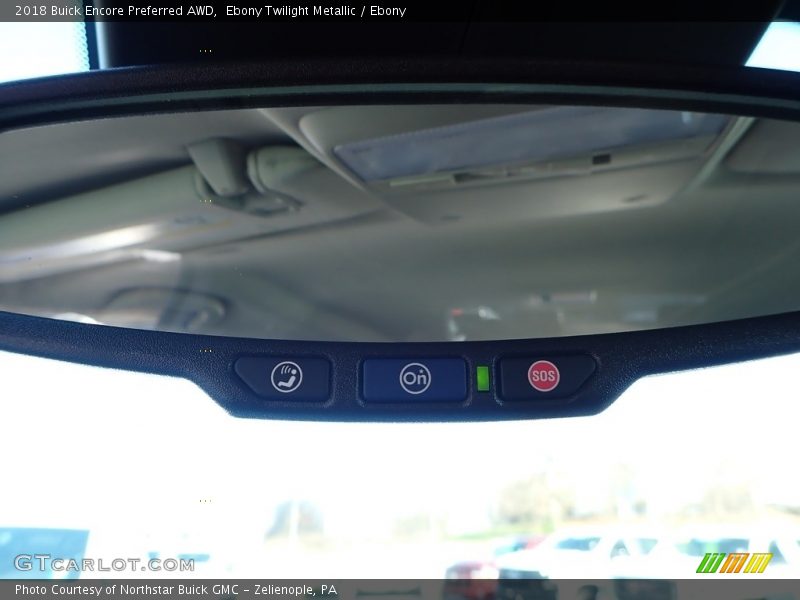 Ebony Twilight Metallic / Ebony 2018 Buick Encore Preferred AWD