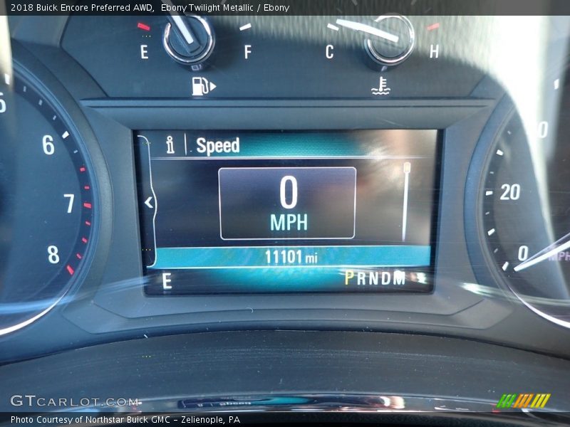 Ebony Twilight Metallic / Ebony 2018 Buick Encore Preferred AWD