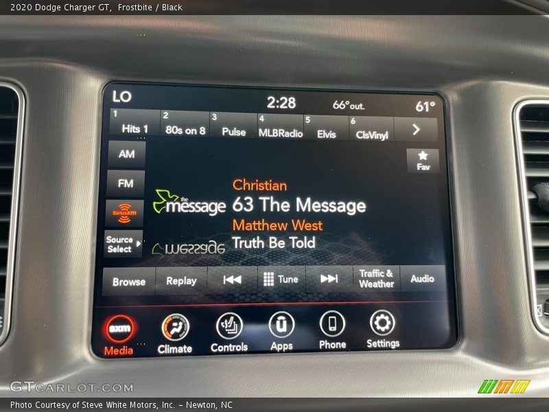 Audio System of 2020 Charger GT