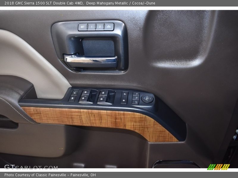 Deep Mahogany Metallic / Cocoa/­Dune 2018 GMC Sierra 1500 SLT Double Cab 4WD