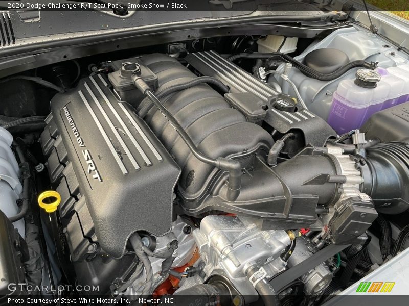 Smoke Show / Black 2020 Dodge Challenger R/T Scat Pack