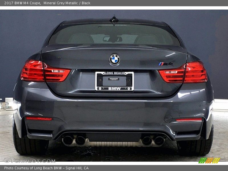 Mineral Grey Metallic / Black 2017 BMW M4 Coupe