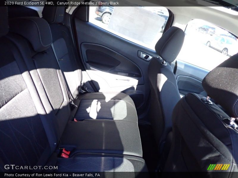 Canyon Ridge Metallic / Ebony Black 2020 Ford EcoSport SE 4WD