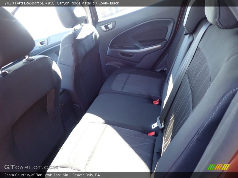 Canyon Ridge Metallic / Ebony Black 2020 Ford EcoSport SE 4WD