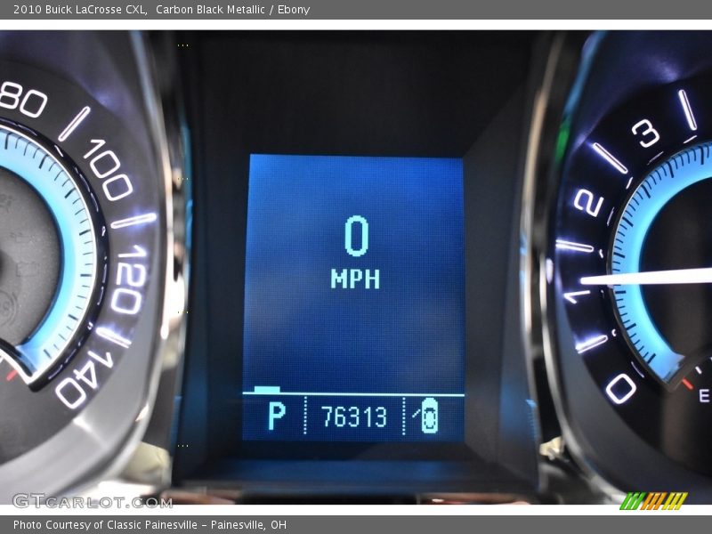 Carbon Black Metallic / Ebony 2010 Buick LaCrosse CXL