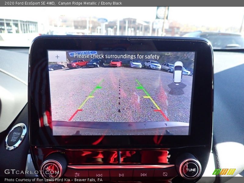 Canyon Ridge Metallic / Ebony Black 2020 Ford EcoSport SE 4WD