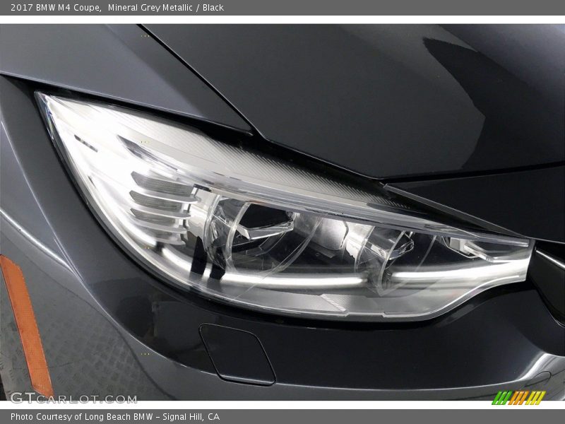 Mineral Grey Metallic / Black 2017 BMW M4 Coupe