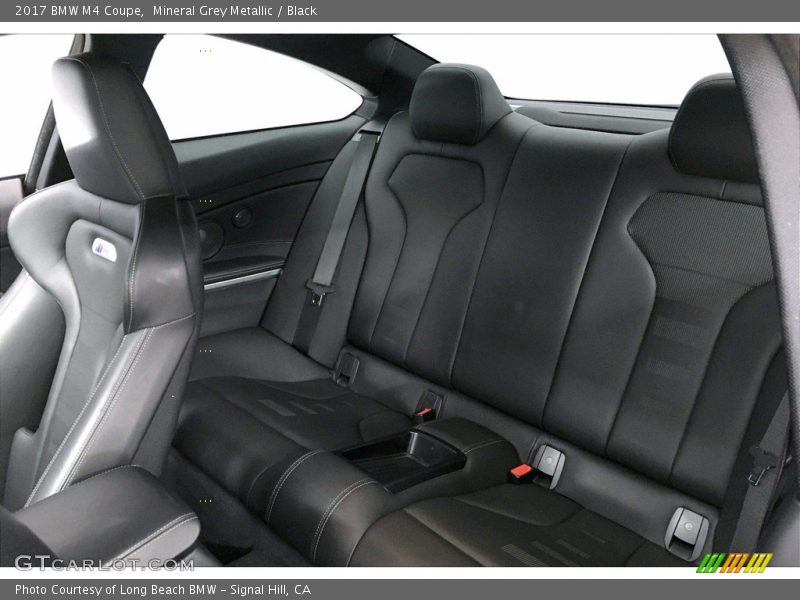 Rear Seat of 2017 M4 Coupe