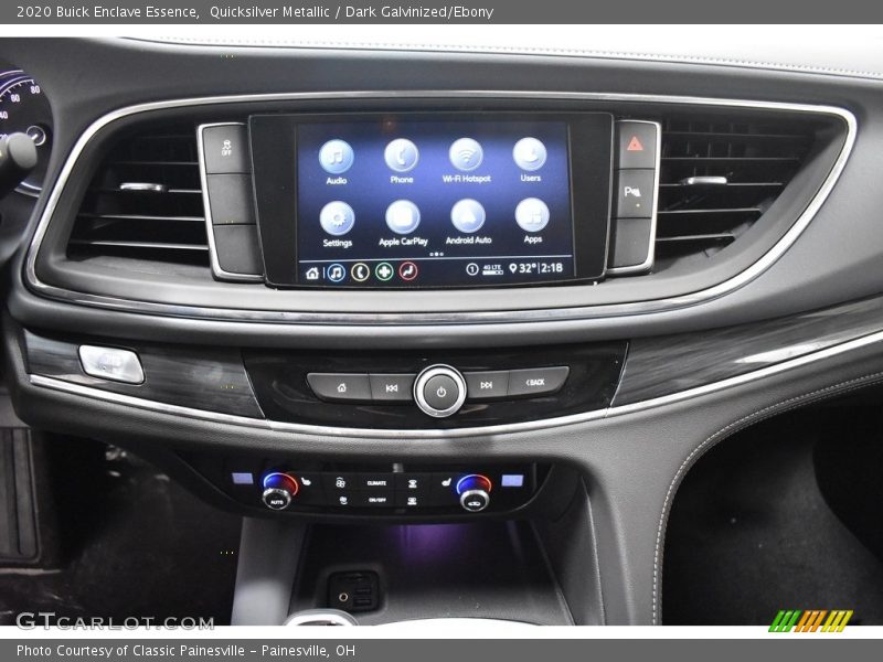 Quicksilver Metallic / Dark Galvinized/Ebony 2020 Buick Enclave Essence