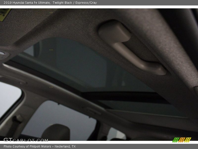 Twilight Black / Espresso/Gray 2019 Hyundai Santa Fe Ultimate
