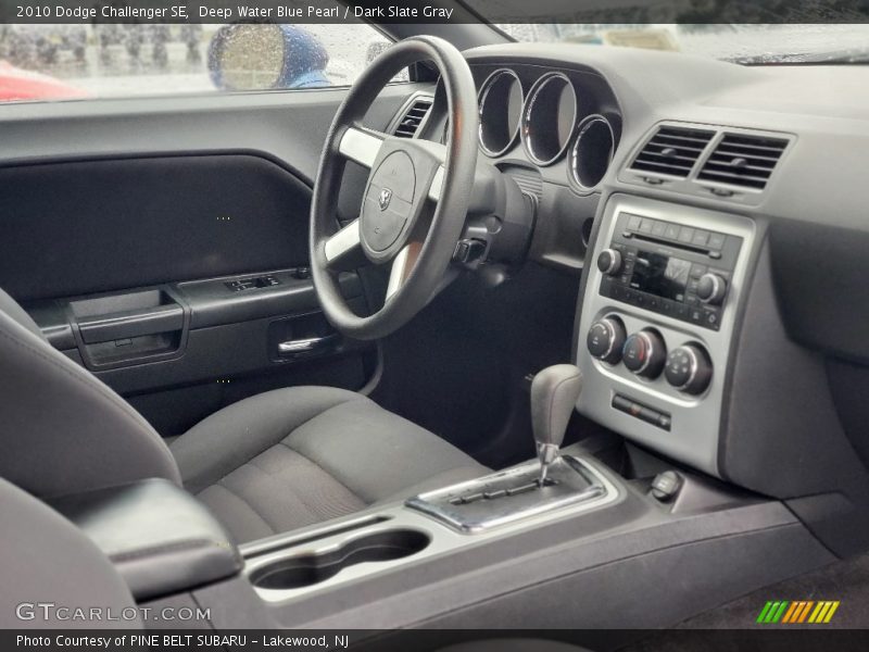 Deep Water Blue Pearl / Dark Slate Gray 2010 Dodge Challenger SE