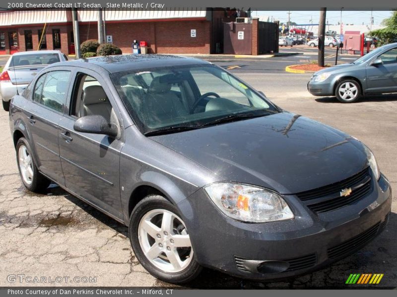 Slate Metallic / Gray 2008 Chevrolet Cobalt LT Sedan