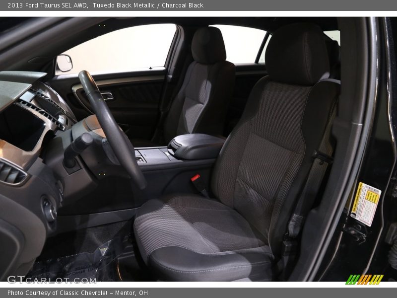 Tuxedo Black Metallic / Charcoal Black 2013 Ford Taurus SEL AWD