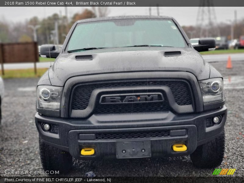  2018 1500 Rebel Crew Cab 4x4 Brilliant Black Crystal Pearl