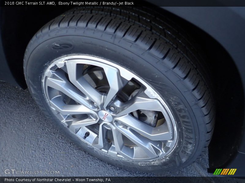 Ebony Twilight Metallic / Brandy/­Jet Black 2018 GMC Terrain SLT AWD