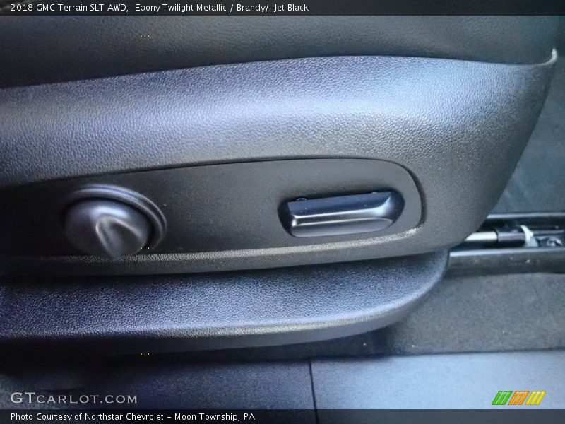 Ebony Twilight Metallic / Brandy/­Jet Black 2018 GMC Terrain SLT AWD