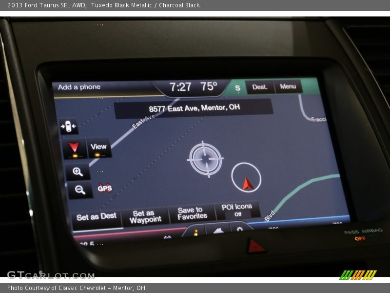 Tuxedo Black Metallic / Charcoal Black 2013 Ford Taurus SEL AWD